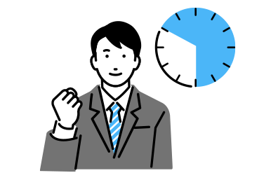 スケジュール調整時間を⼤幅削減